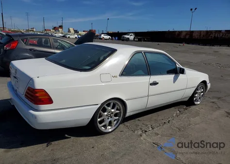 1995 Mercedes-Benz S 600 from USA, damaged, VIN WDBGA76E9SA203861